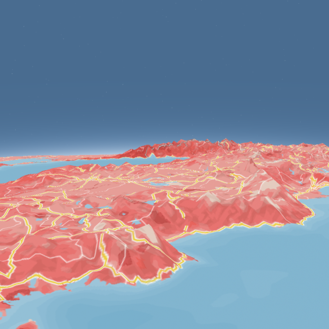 And ended up with this cool effect.